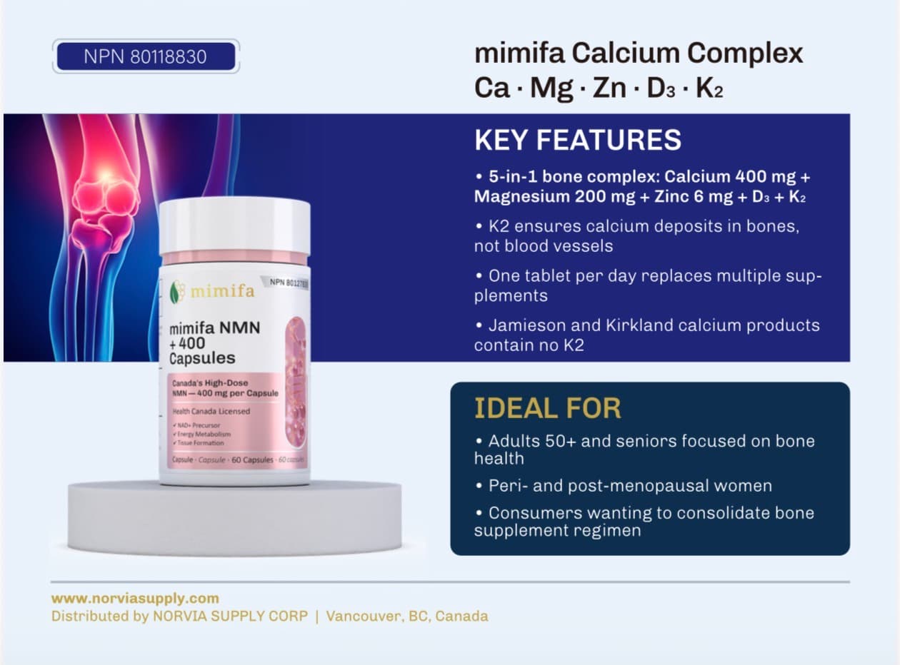 Calcium Complex Ca·Mg·Zn·D₃·K₂